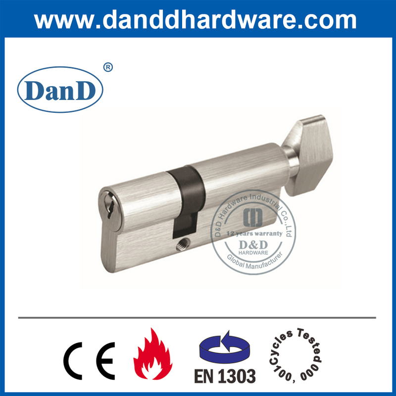 CE EN1303 Khóa cửa lỗ mộng bằng đồng thau Xi lanh lõi đơn có Turn-DDLC002