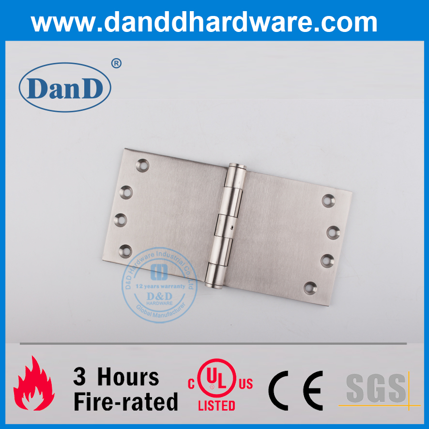 Bản lề chiếu rộng góc vuông lớn bằng thép không gỉ 201-DDSS049