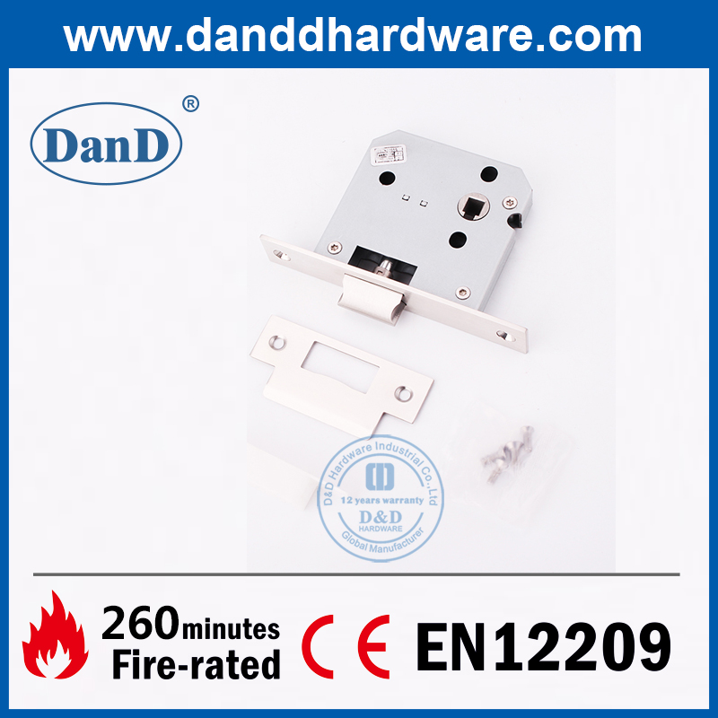 Thân khóa chốt chốt Euro Casting SUS304 cho cửa ngoài-DDML028