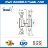 Bản lề điều chỉnh 180 độ Bản lề bằng thép không gỉ Bản lề ẩn 3D trung bình cho cửa gỗ xoay-DDCH012