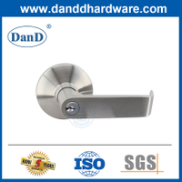 Khóa tay nắm cửa hạng nặng Hợp kim kẽm / Viền đòn bẩy bằng thép không gỉ cho Panic Bar-DDPD012-B