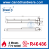 UL 10C Cửa thoát hiểm khẩn cấp 3 giờ được xếp hạng chống cháy Thanh đẩy hoảng loạn bằng thép không gỉ-DDPD003