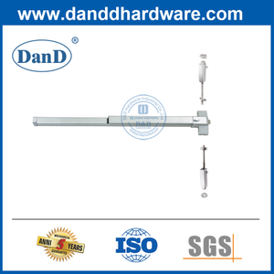 Khóa cửa hoảng loạn bằng thép không gỉ Phần cứng cửa thương mại Dogging Panic Bars-DDPD008