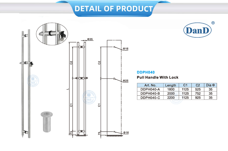 kéo tay nắm cửa có khóa