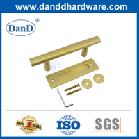 Phần cứng tay nắm cửa chuồng bằng thép không gỉ Tay nắm cửa chuồng vàng-DDBD101