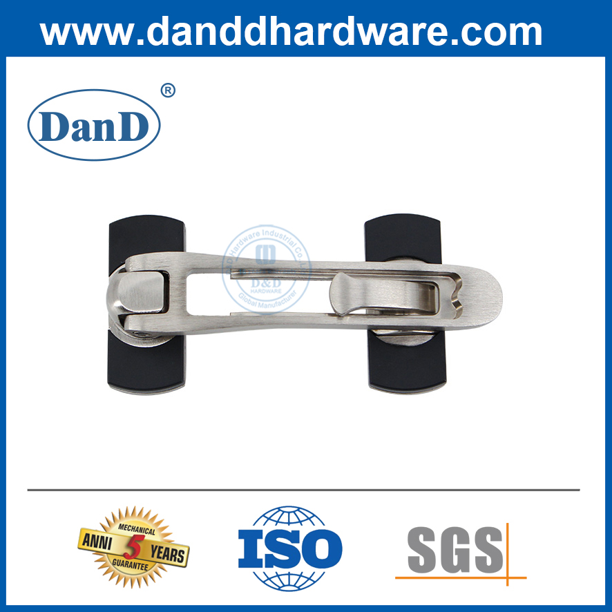 Chốt cửa hạng nặng SS Khóa cửa kẽm Bảo vệ chuỗi bảo vệ-DDDG011