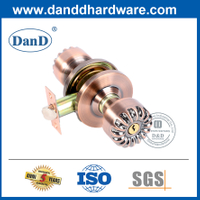 Bộ khóa cửa an toàn bằng hợp kim kẽm cổ điển-DDLK049