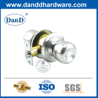 Núm cửa thông hành bằng thép không gỉ không khóa màu bạc-DDLK003