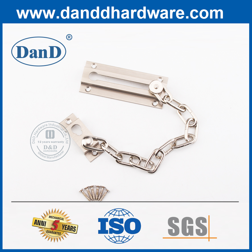 Chuỗi cửa khách sạn gắn bề mặt bằng thép không gỉ-DDDG010
