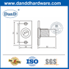 Phụ kiện đồng thau Chống bụi bằng tấm-DDDP004