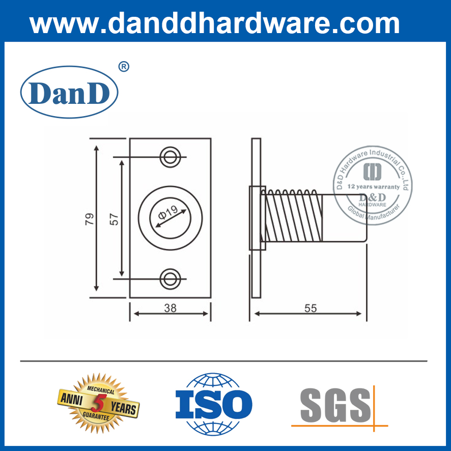 Phụ kiện đồng thau Chống bụi bằng tấm-DDDP004