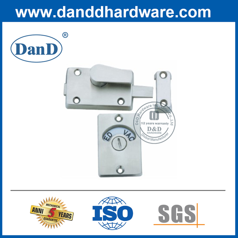 Chỉ báo phòng tắm trống và gắn kết bằng thép không gỉ-DDIK005