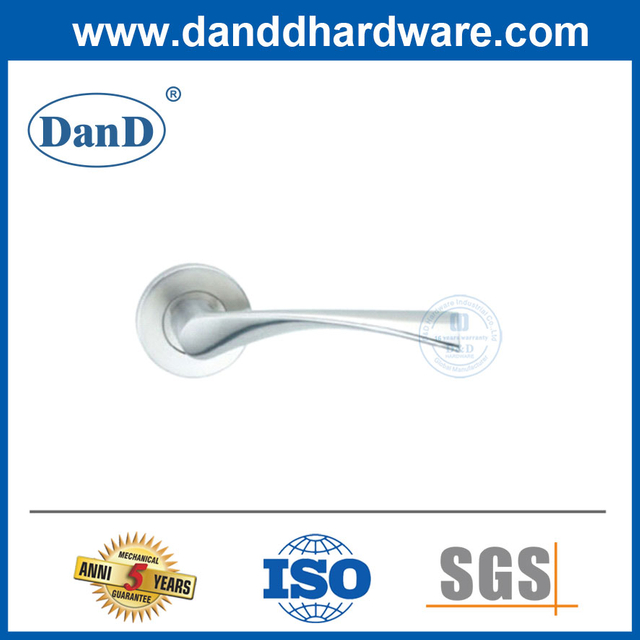 Tay nắm cửa hiện đại Tay nắm cửa bên trong Euro bằng thép không gỉ cho căn hộ-DDTH037