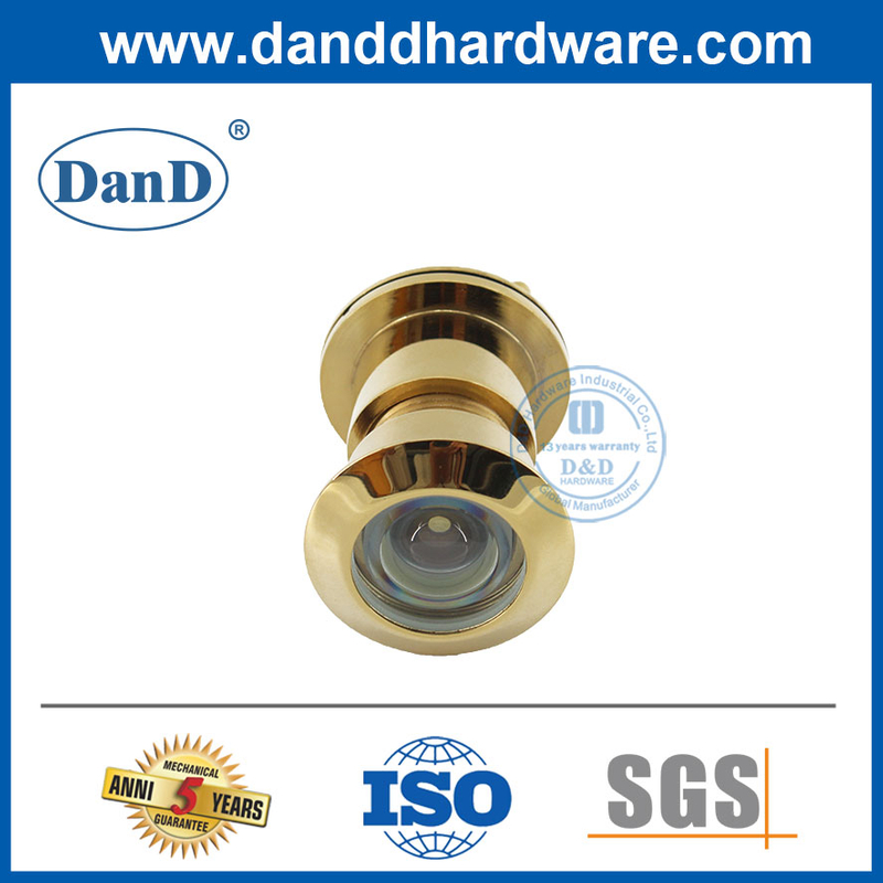Thiết bị xem cửa nhìn trộm thiên thần rộng mạ vàng 200 độ-DDDV003