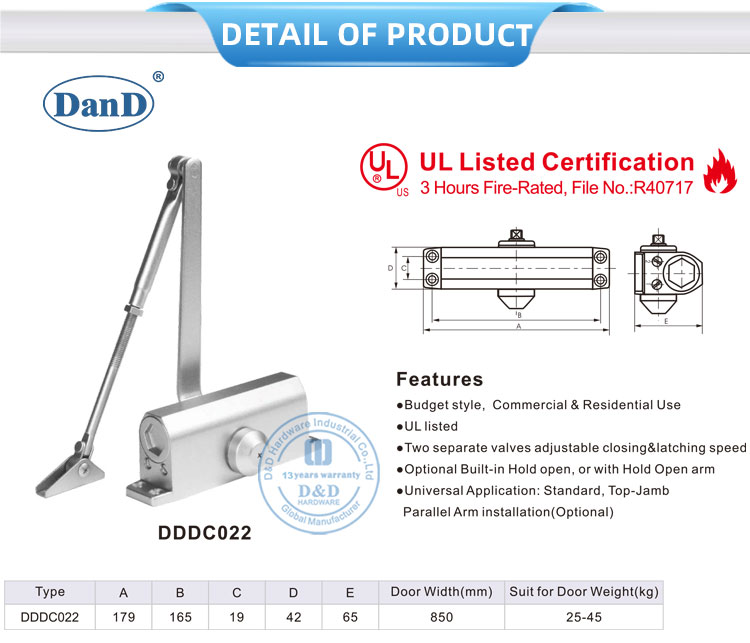 điều chỉnh cửa gần hơn