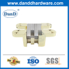 Bản lề cửa vô hình ẩn bằng thép không gỉ 180 độ được đánh bóng bằng vàng-DDCH007