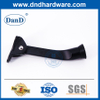 Chặn cửa bên ngoài Nút chặn cửa thương mại hợp kim kẽm màu đen Matt-DDDS022