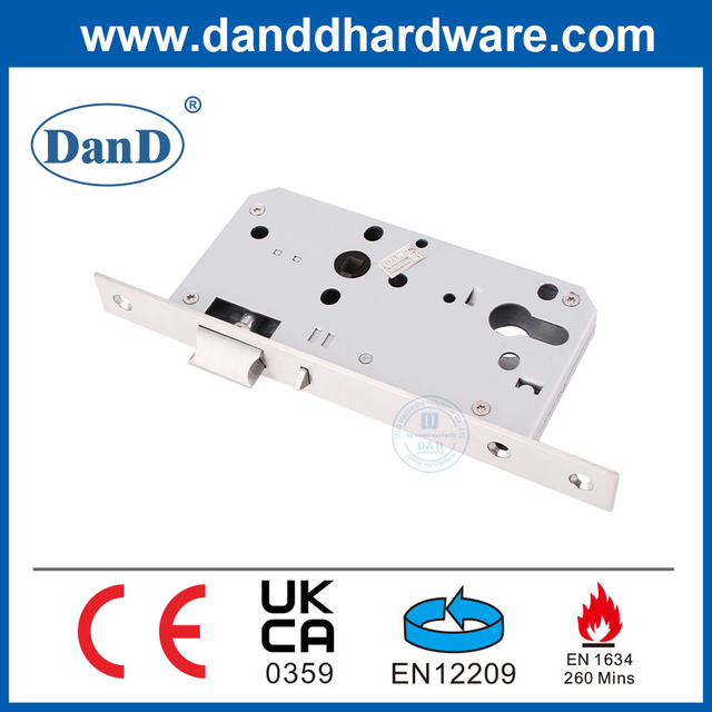 BS EN12209 Khóa cửa thoát hiểm ban đêm Khóa chốt an ninh cửa trước-DDML014-6072