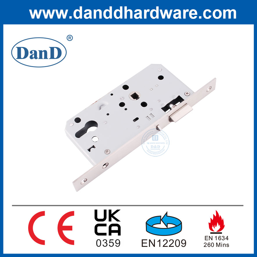 EN12209 Bộ khóa chốt ban đêm chống cháy CE Bộ khóa mộng thương mại-DDML014-5572