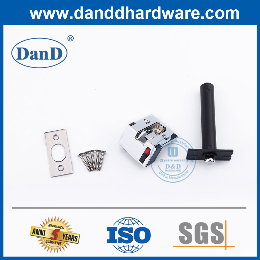 Chuỗi cửa giấu Chrome bằng hợp kim kẽm cho cửa bên trong-DDDG002