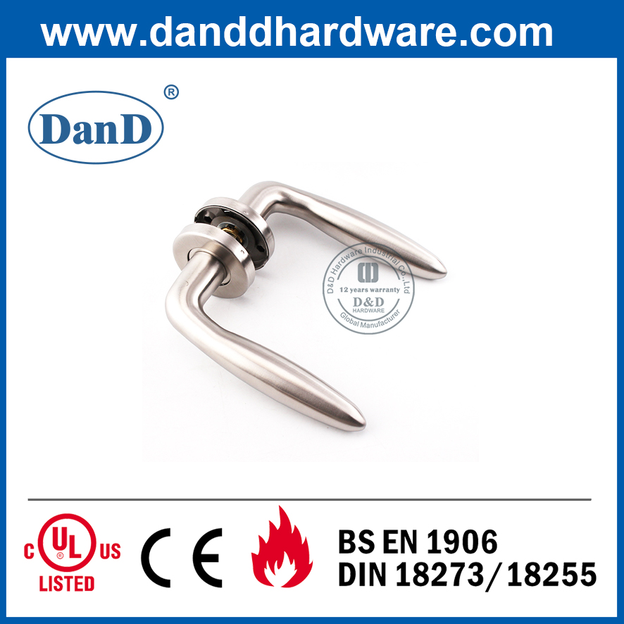 Tay nắm cửa bên ngoài đòn bẩy rỗng an toàn cấp 304 tốt nhất-DDTH036