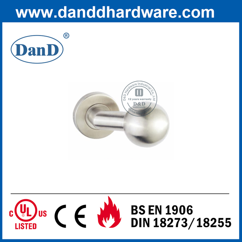 Núm cửa nội thất thương mại tròn SS304 hiện đại giữa thế kỷ-DDTH032