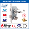 Phần cứng cửa xây dựng được xếp hạng chống cháy bằng thép không gỉ CE UL-DDDH001