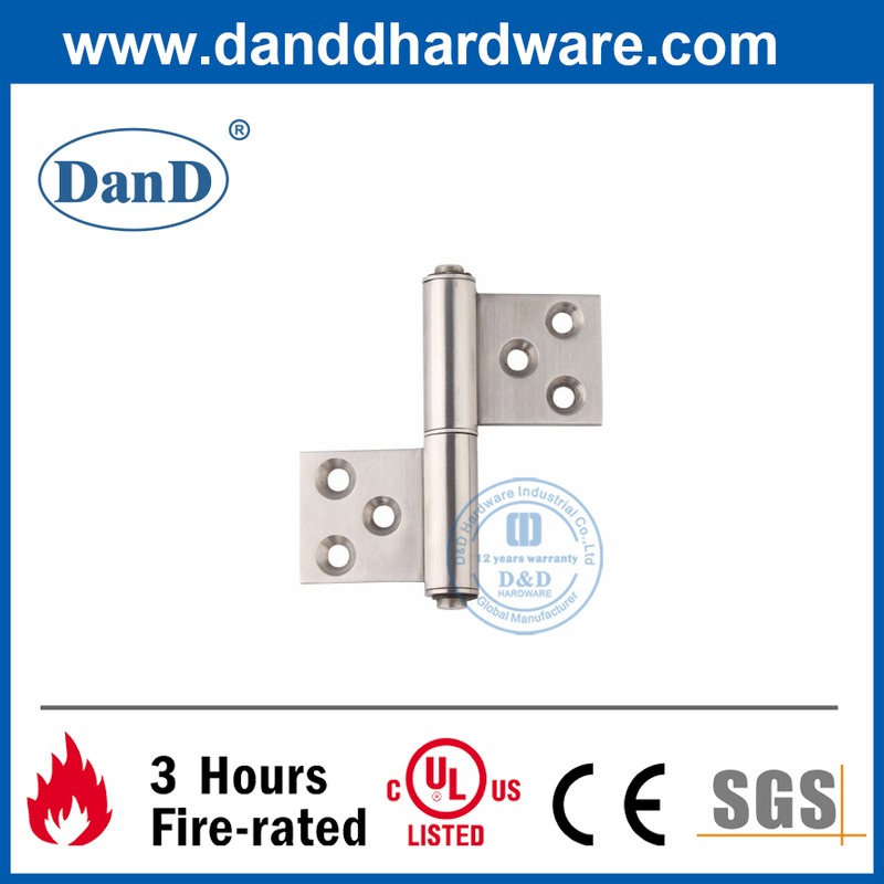 Bản lề cửa ngoài bằng thép không gỉ 316 màu bạc tốt nhất-DDSS029