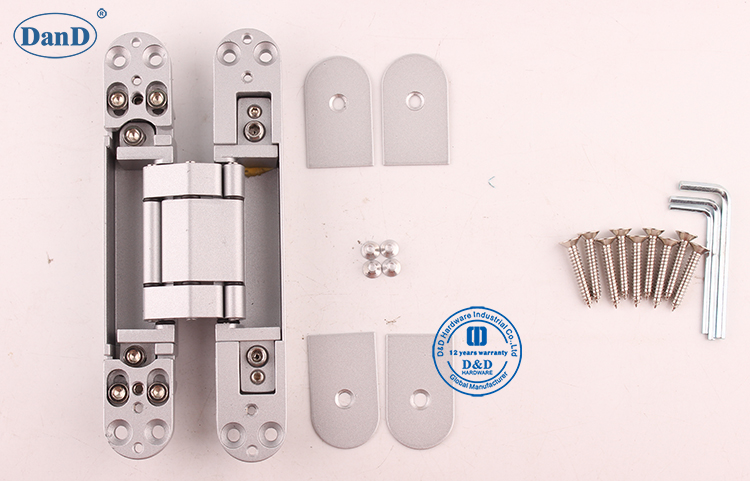 Bản lề cửa vô hình-D và D Hardware-80KG
