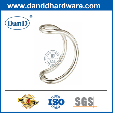 Tay nắm cửa kéo bằng thép không gỉ 304 loại C thiết kế mới-DDPH006
