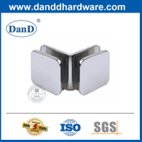 Phụ kiện cửa bằng thép không gỉ 90 độ Giá đỡ kẹp kính -DDGC005