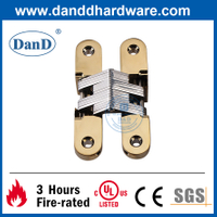 Bản lề ẩn bằng đồng thau được đánh bóng bằng hợp kim kẽm cho cửa bên trong-DDCH007