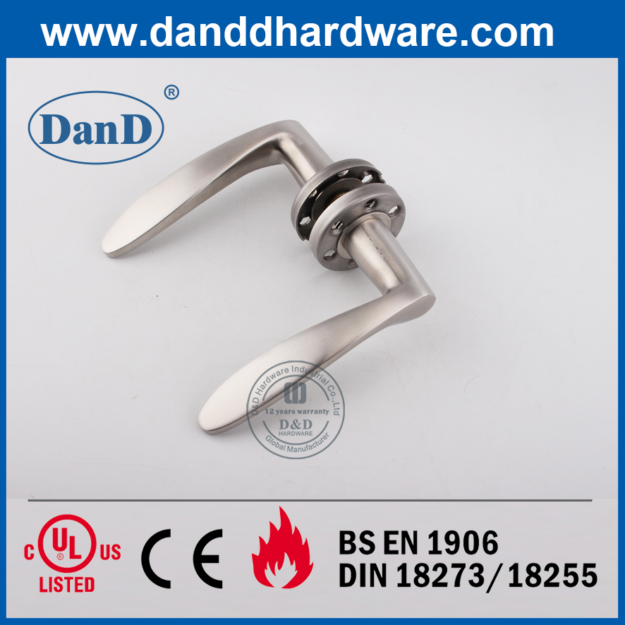 Tay nắm cửa phòng ngủ dạng đòn bẩy bằng thép không gỉ 304 tốt nhất-DDSH040