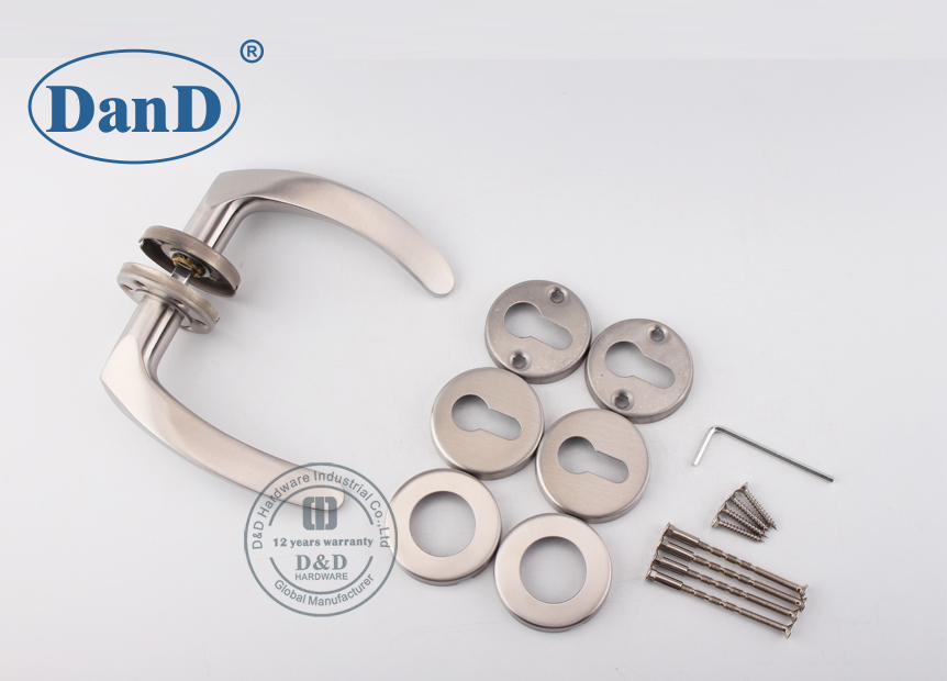 Phần cứng tay cầm đòn bẩy bằng thép không gỉ-D và D