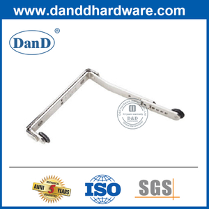 Bộ điều phối cửa đa năng bằng thép không tay cho cửa đôi- DDDR004