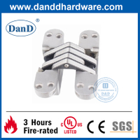 Bản lề cửa ngoài giấu bằng thép không gỉ với bộ giảm thanh nylon-DDCH007-B