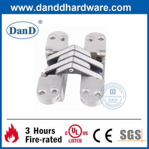 Bản lề cửa ngoài giấu bằng thép không gỉ với bộ giảm thanh nylon-DDCH007-B