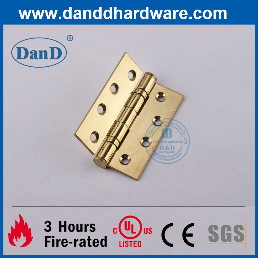 Bản lề cửa ngoài bằng thép không gỉ 316 được đánh bóng bằng đồng thau-DDSS001-4X3X3