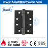 Bản lề cửa chống cháy bằng thép không gỉ 304 Matt Black-DDSS001-4x3x3