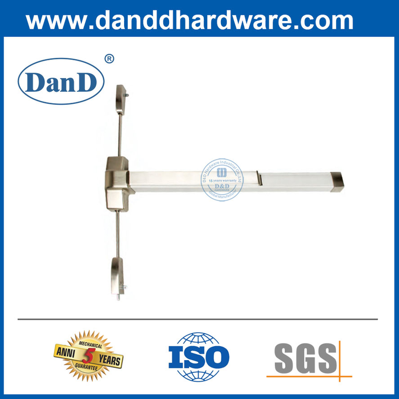 Thiết bị thoát hiểm khóa cửa khẩn cấp Nhà máy Trung Quốc Thanh đẩy cửa thương mại bằng thép-DDPD002