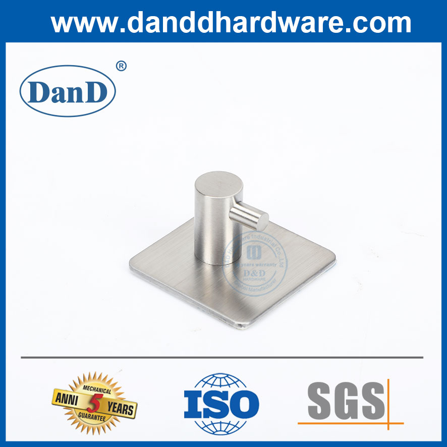 Thép không gỉ Móc Áo Móc Cửa Phòng Tắm Áo Móc Treo Tường Móc Áo Hardware-DDTC011