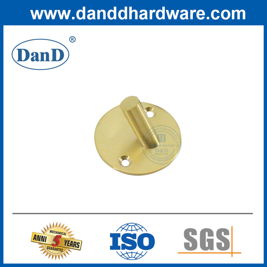 Móc phòng tắm Móc treo áo khoác vàng đen Móc treo khăn treo tường-DDTC013