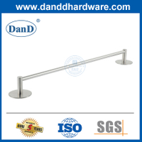 Móc đòn bẩy tự dính tròn màu bạc Móc treo khăn cửa phòng tắm-DDTC004