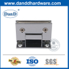 Bản lề cửa tắm kính 304 bằng thép không gỉ 90 độ màu bạc-DDGH001