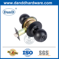 Núm cửa xi lanh đôi hợp kim kẽm màu đen mờ-DDLK037