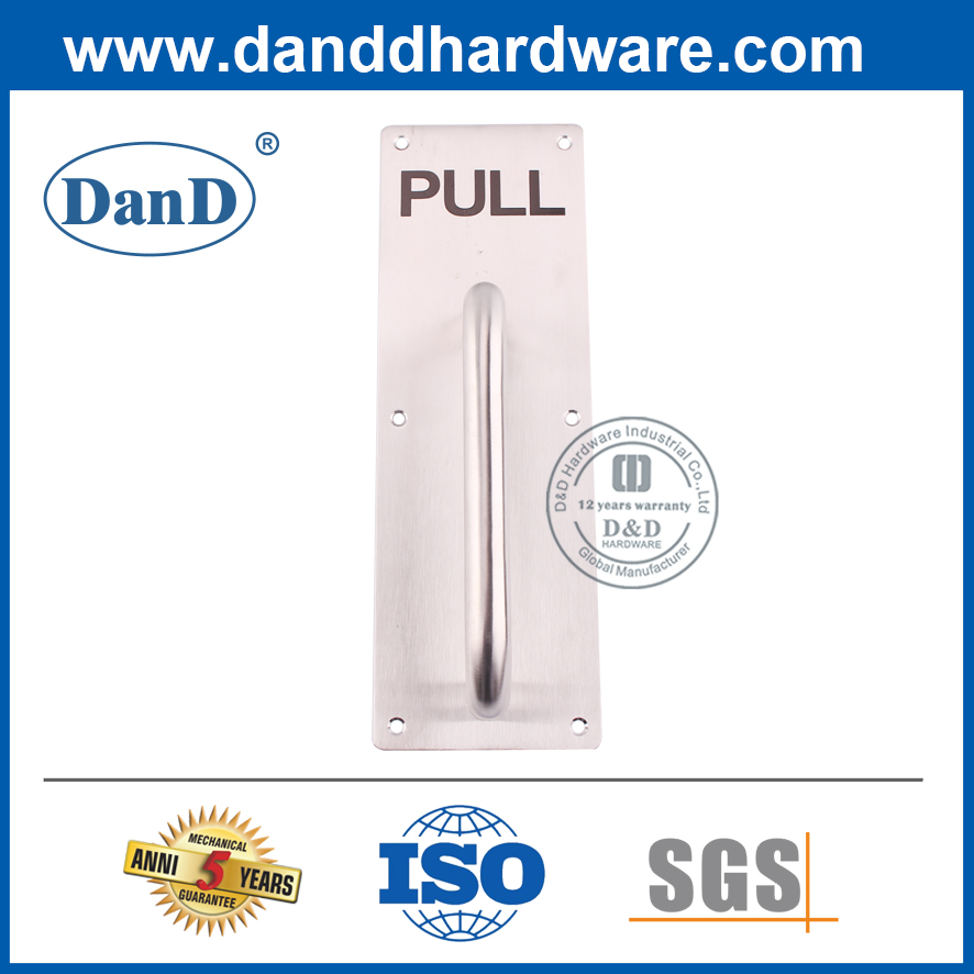Tay cầm kéo tấm ốp lưng bằng thép không gỉ hình bầu dục-DDPH022