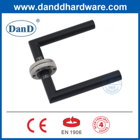 EN1906 Tay nắm cửa inox loại 4 màu đen cho cửa kim loại và cửa gỗ-DDTH003