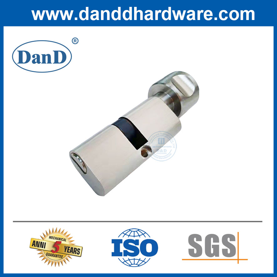 Xi lanh khóa lỗ mộng cửa phòng tắm hình bầu dục bằng đồng thau nguyên khối Châu Âu cho House-DDLC006