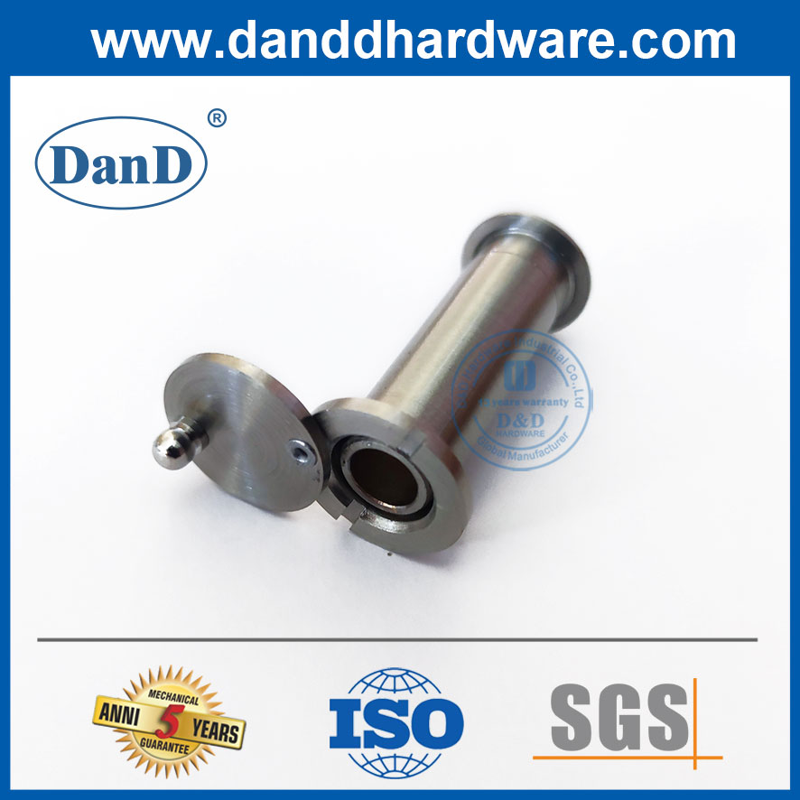 Lỗ nhìn trộm cửa trước mạ niken 160 độ có nắp-DDDV001