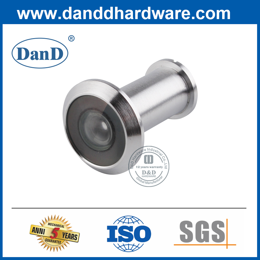 Thiết bị xem mắt cửa trước bằng hợp kim kẽm tốt nhất không có nắp-DDDV002